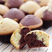 Muffin bicolore