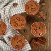 Muffin con scaglie di cioccolato