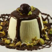 Panna cotta al pistacchio