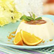 Panna cotta all'arancia