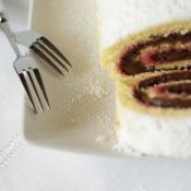 Rotolo di pan di spagna