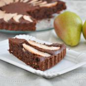 Torta cacao e pere