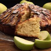 Torta di mele senza latte