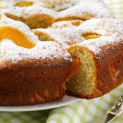 Torta di pesche