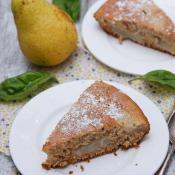 Torta di ricotta e pere