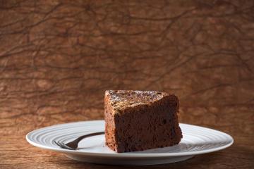 Torta con farina di castagne