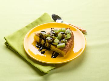 Torta con kiwi
