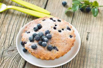 Torta di mirtilli
