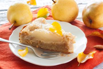 Torta di pere e noci