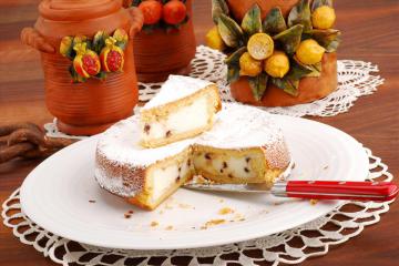 Torta di ricotta e cioccolato