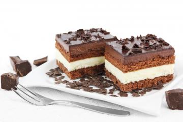 Torta panna e Nutella