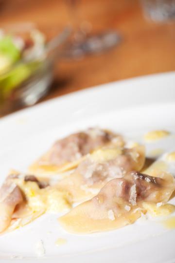 Agnolotti al salmone