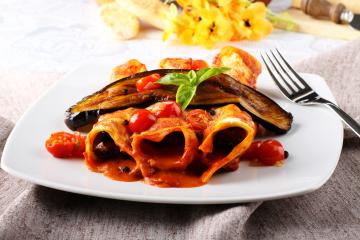 Cannelloni alle melanzane