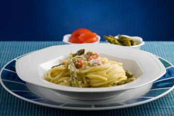 Carbonara di asparagi