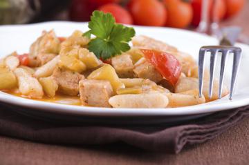 Cavatelli con spada e melanzane