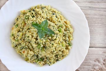 Cous cous al pesto