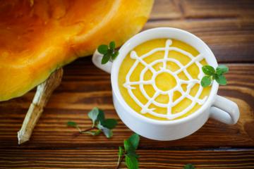 Crema di zucca terrificante