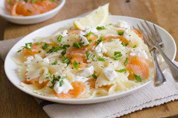 Farfalle al salmone