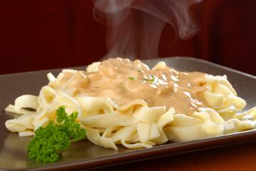 Fettuccine al bacio