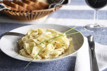 Fettuccine al limone