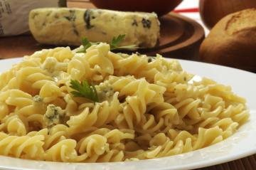 Fusilli al gorgonzola