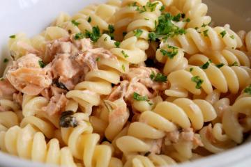 Fusilli al salmone