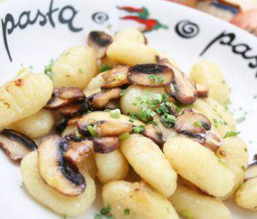 Gnocchi ai funghi