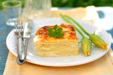 Lasagne ai fiori di zucca