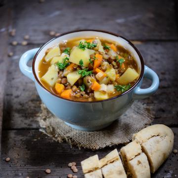 Lenticchie e patate