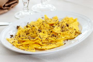 Maltagliati al tartufo
