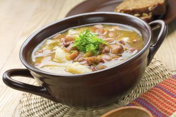 Minestrone di fagioli