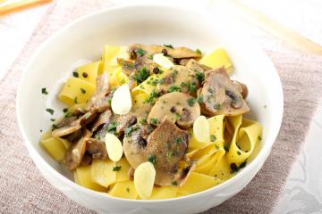 Pappardelle ai funghi porcini