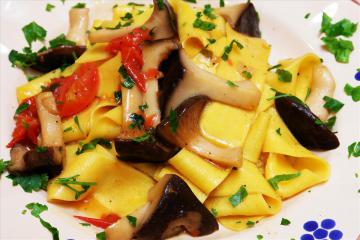 Pappardelle ai funghi