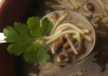 Pasta con le lenticchie