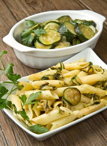 Pasta con le zucchine