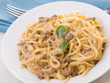 Pasta con salsiccia