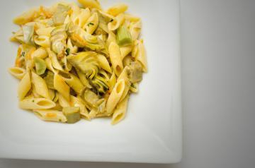 Pennette ai carciofi