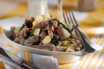 Pizzoccheri con patate e funghi
