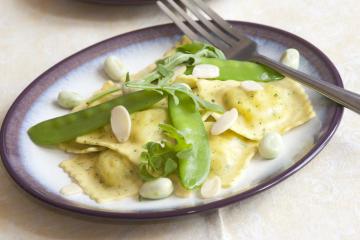 Ravioli alle fave
