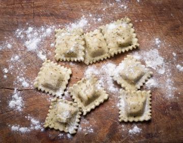 Ravioli di castagne