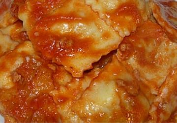 Ravioli melanzane e ricotta