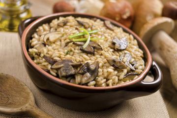 Risotto ai funghi secchi