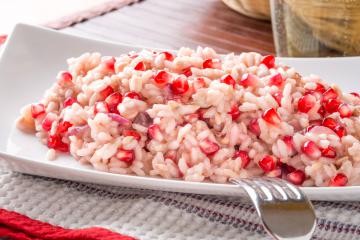 Risotto al melograno