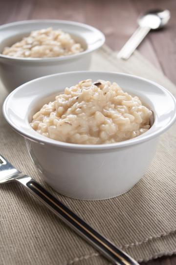 Risotto al topinambur