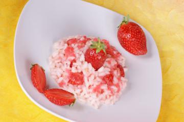 Risotto alle fragole