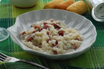 Risotto allo speck