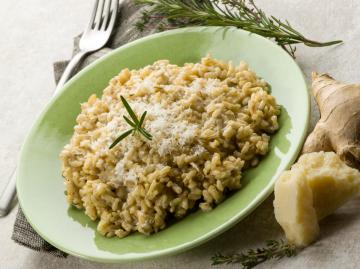 Risotto allo zenzero