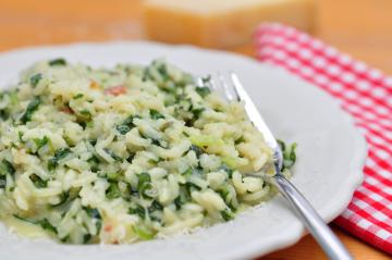 Risotto con broccoli