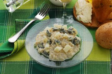 Risotto con gorgonzola