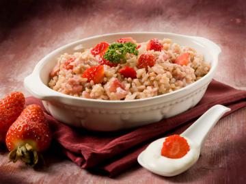Risotto con le fragole